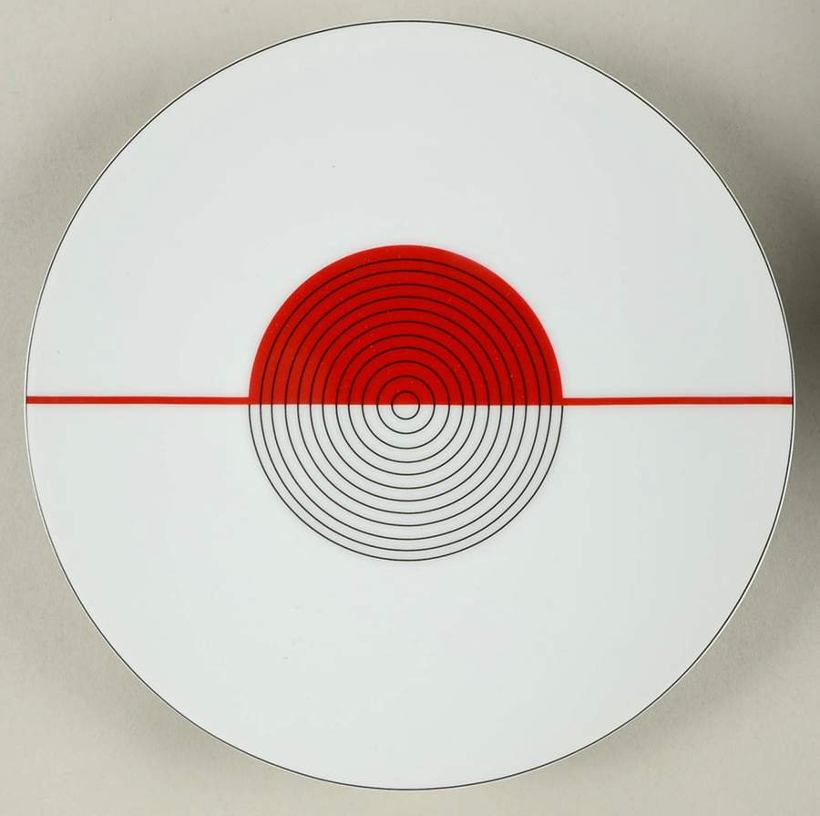 Initiales Salad/Dessert Plate by Puiforcat-1