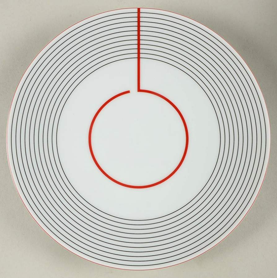 Initiales Salad/Dessert Plate by Puiforcat-1