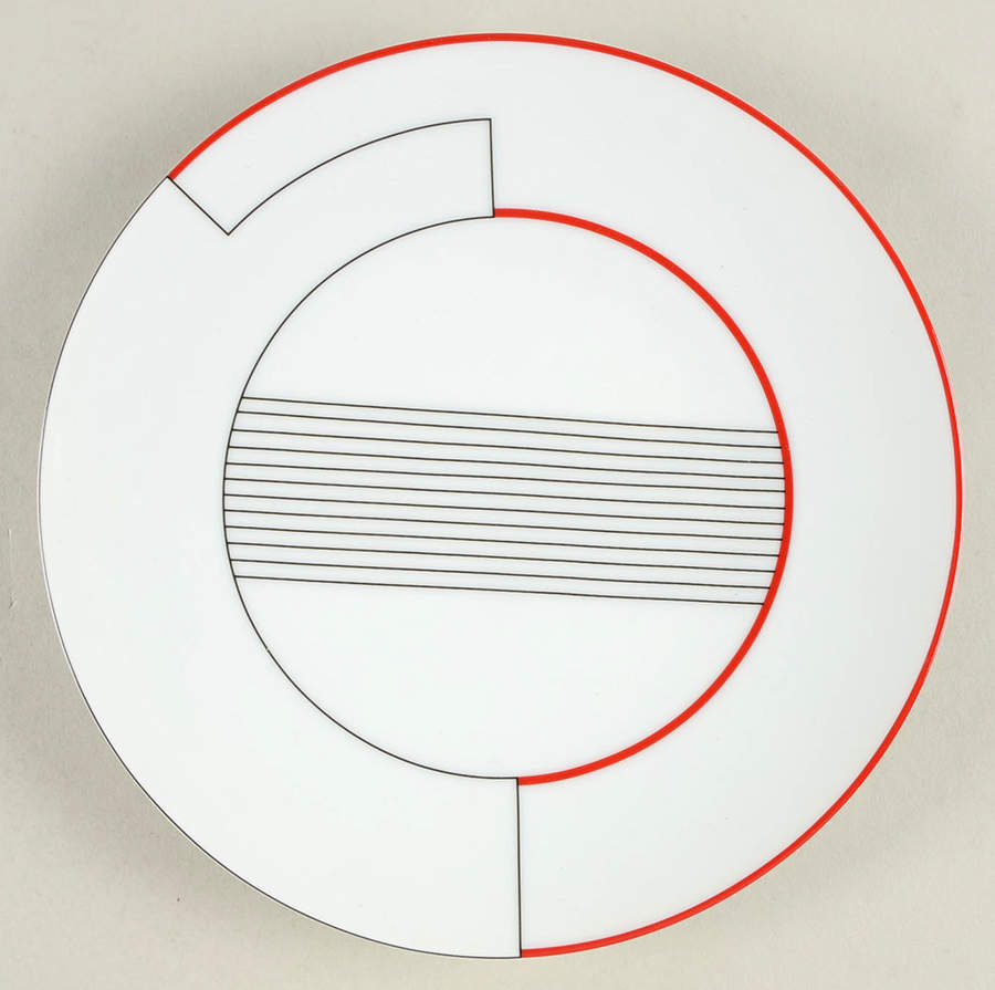 Initiales Salad/Dessert Plate by Puiforcat-1
