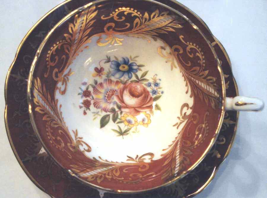 PAR147 Footed Cup & Saucer Set by Paragon-1