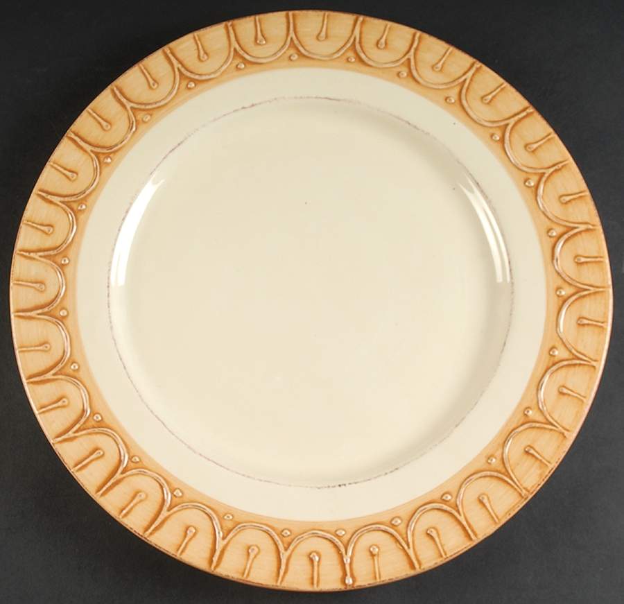Gemma Baroque Honey Service Plate (Charger) by Pier 1-1