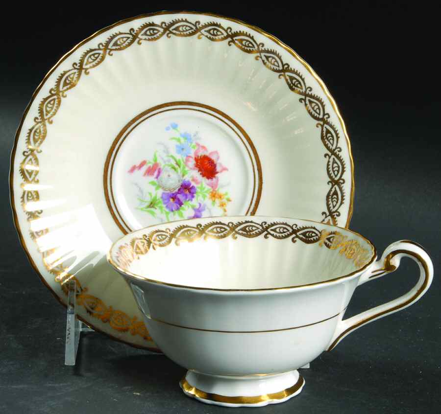 PAR150 Footed Cup & Saucer Set by Paragon-1