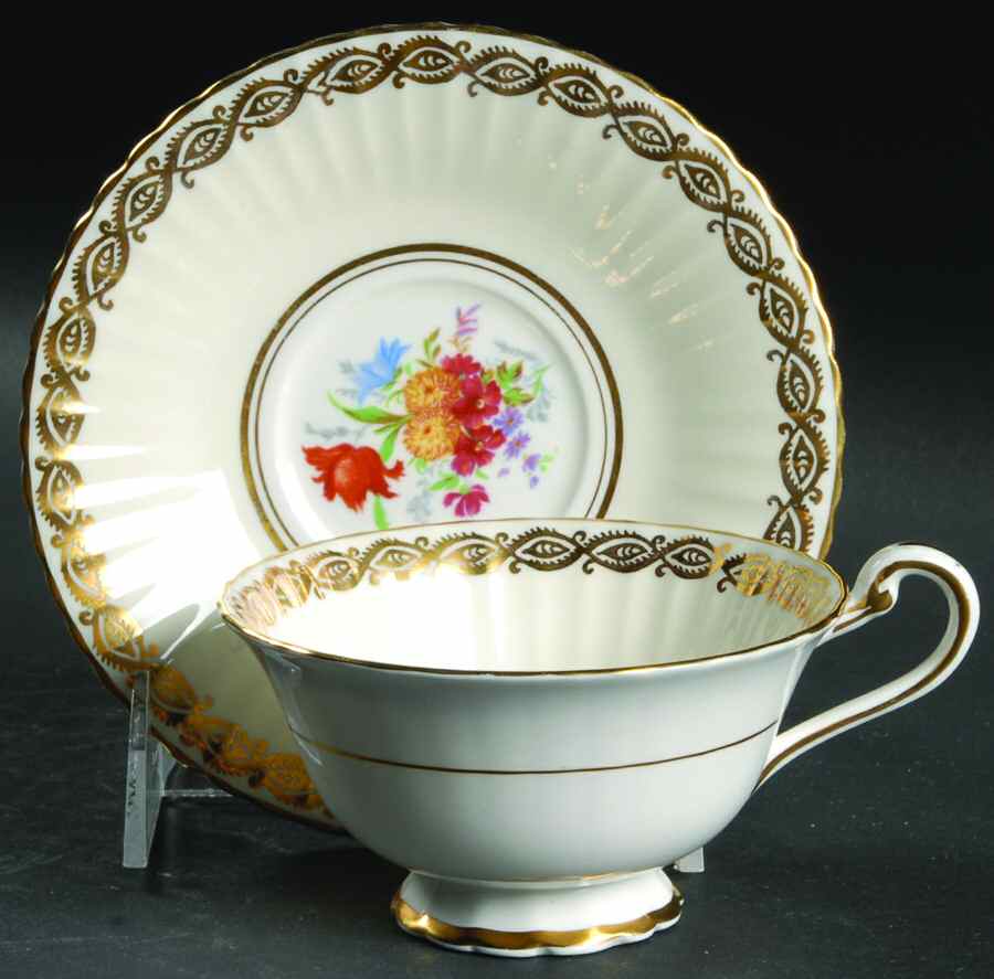 PAR150 Footed Cup & Saucer Set by Paragon-1