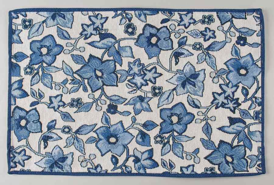 Blue Meadow (Scalloped) Cloth Placemat by Pfaltzgraff-1