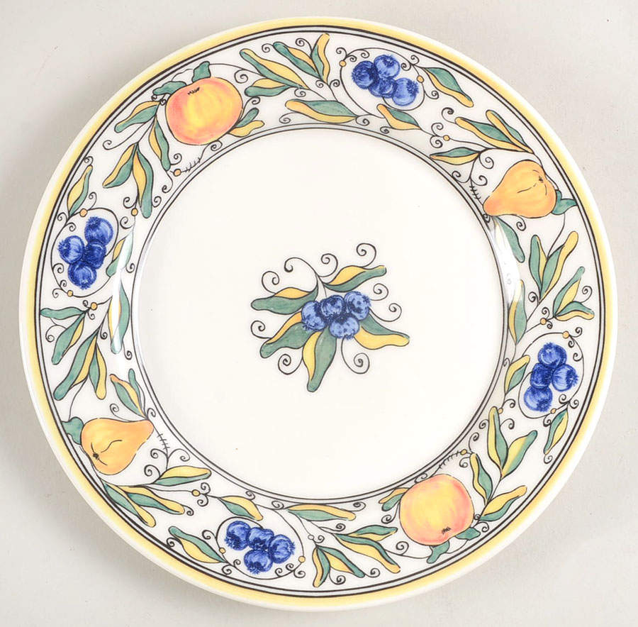 Perugia Frutta Salad Plate by Portugal-1