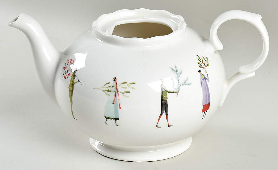 A Fine Romance Teapot No Lid by Portmeirion-1