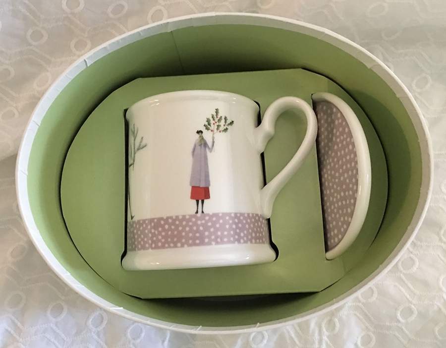 A Fine Romance Tankard & Coaster Set by Portmeirion-1
