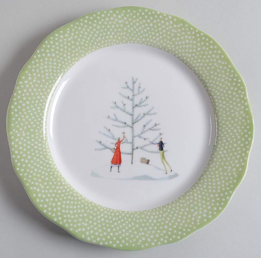 A Fine Romance Salad Plate by Portmeirion-1
