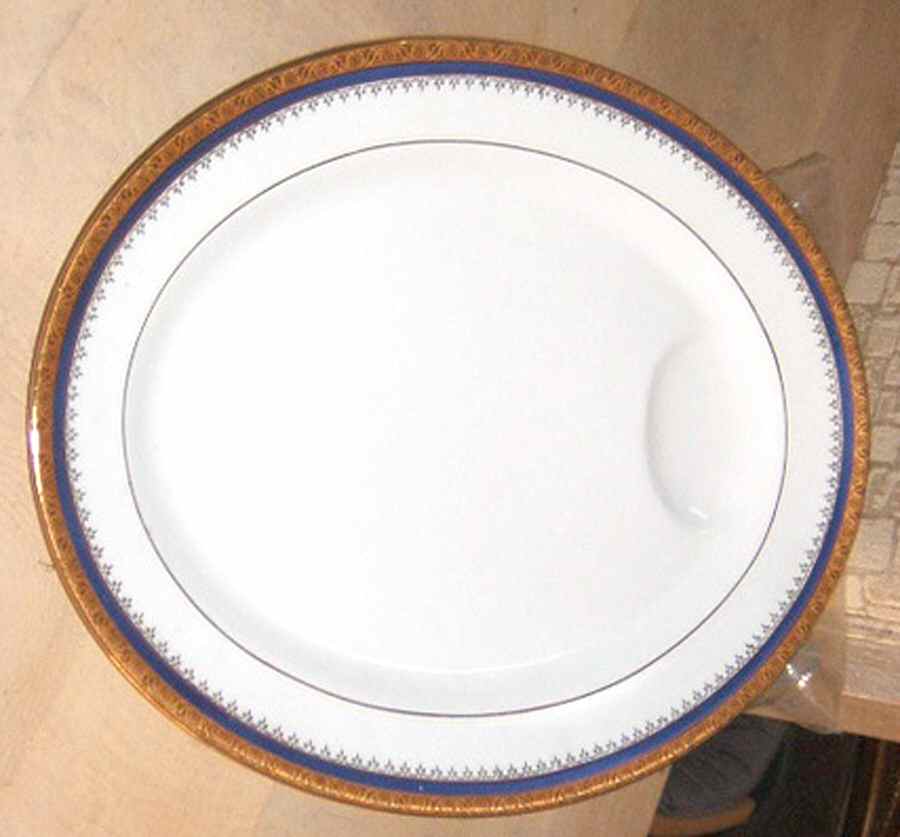 POX3 11" Oval Serving Platter by Porcelaine Limoges-1