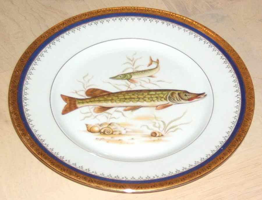 POX4 Dinner Plate by Porcelaine Limoges-1