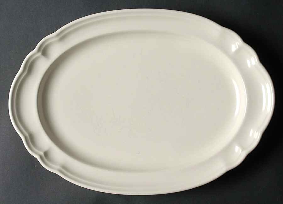 PFA69 12" Oval Serving Platter by Pfaltzgraff-1