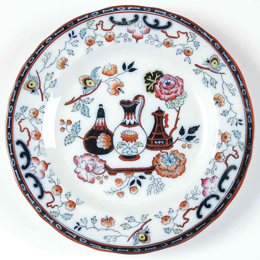 Pompeia Salad Plate by Petrus Regout & Co-1