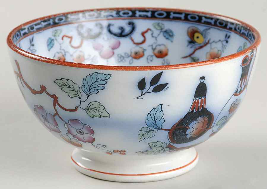 Pompeia Cranberry Bowl by Petrus Regout & Co-1