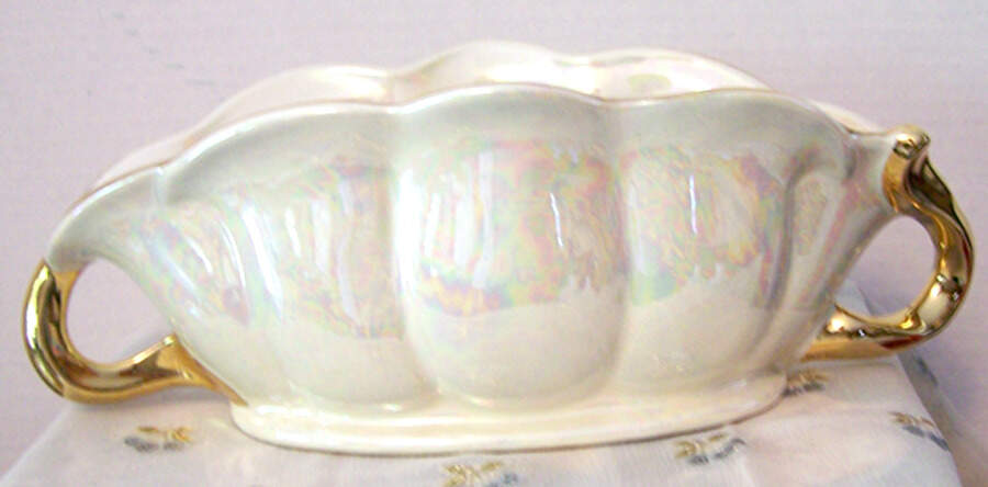PEA10 14" Oval Vase by Pearl China -1