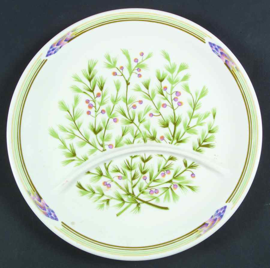 PDA5 Grill Plate by Porcelaine d'Auteuil-1