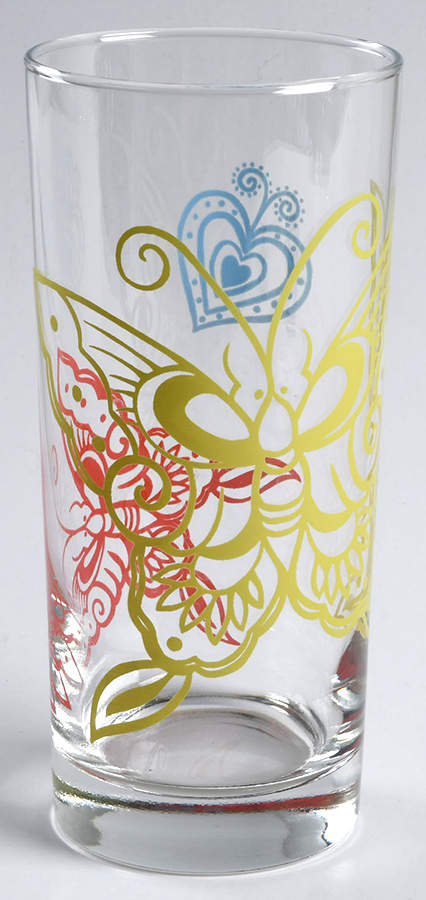 Graphic Garden Glassware Tall Tumbler by Pottery Barn China-1