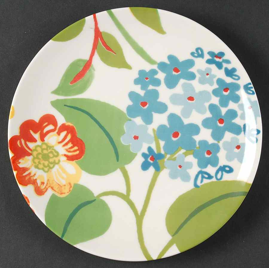 Graphic Garden Salad/Dessert Plate by Pottery Barn China-1