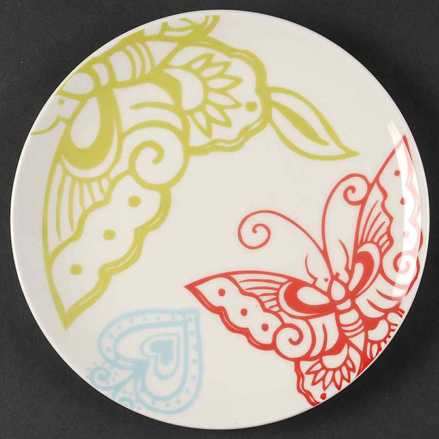 Graphic Garden Salad/Dessert Plate by Pottery Barn China-1