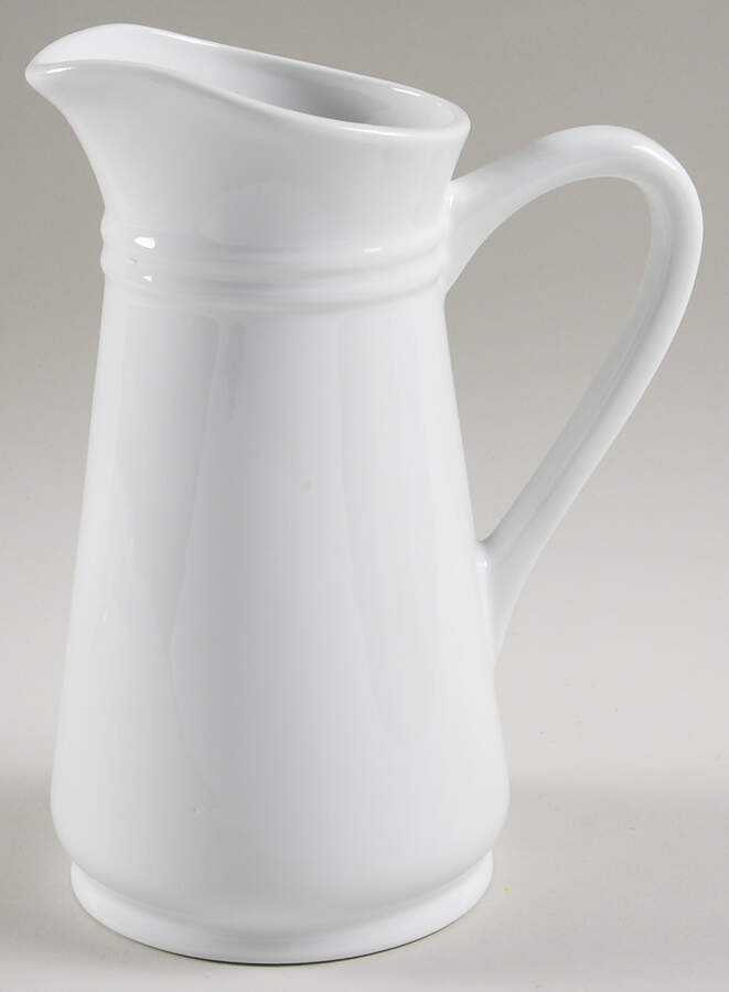 Caterer's Dinnerware 45 Oz Pitcher by Pottery Barn China-1