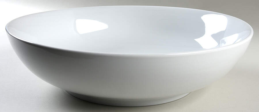 Caterer's Dinnerware 14" Round Serving Bowl by Pottery Barn China-1