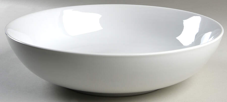 Caterer's Dinnerware 12" Round Serving Bowl by Pottery Barn China-1
