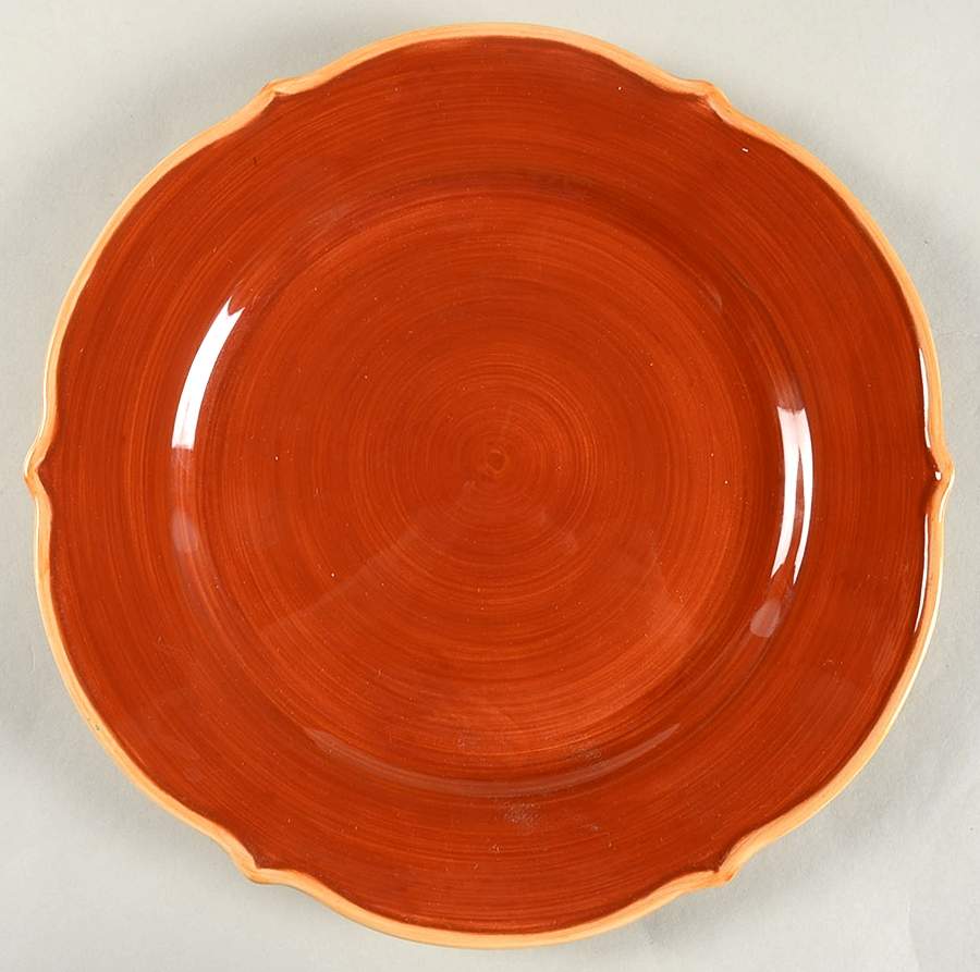 Duet (Honey Terra Cotta) Salad Plate by Portmeirion-1