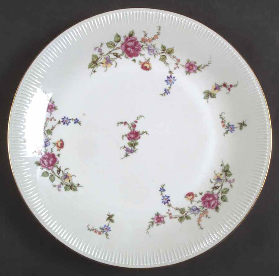 Chateau Rose Dinner Plate by Poland-1