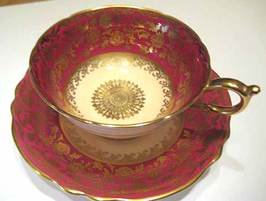 A527-1 Footed Cup & Saucer Set by Paragon-1