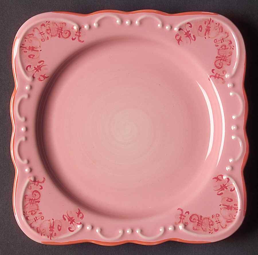 Victoria Park Square Appetizer Plate by Pfaltzgraff-1