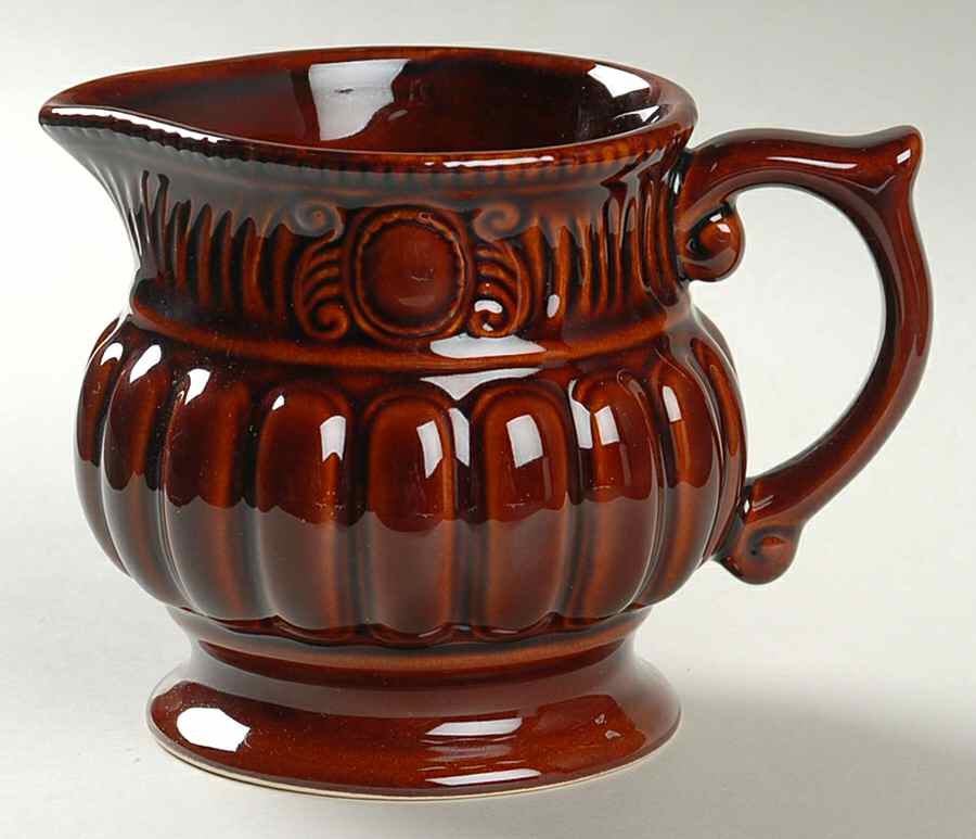 Palladium Chestnut Creamer by Pfaltzgraff-1