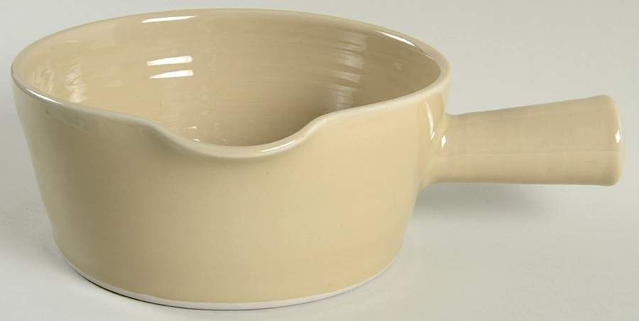 Brookfield Earth 8" Handled Bowl with Spout by Simon Pearce-1