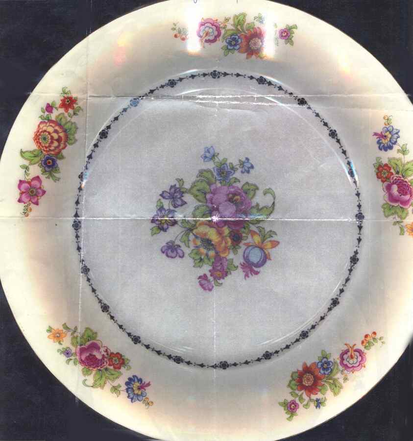 PHE44 Dinner Plate by Phoenix (Czech)-1
