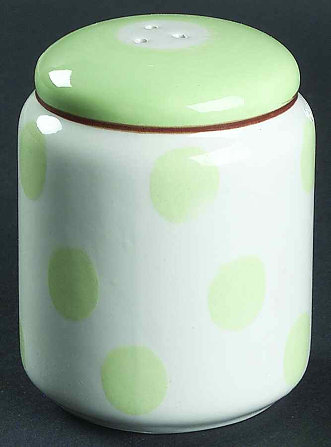 Dot Crazy Yellow and Green Pepper Shaker by Paula Deen-1