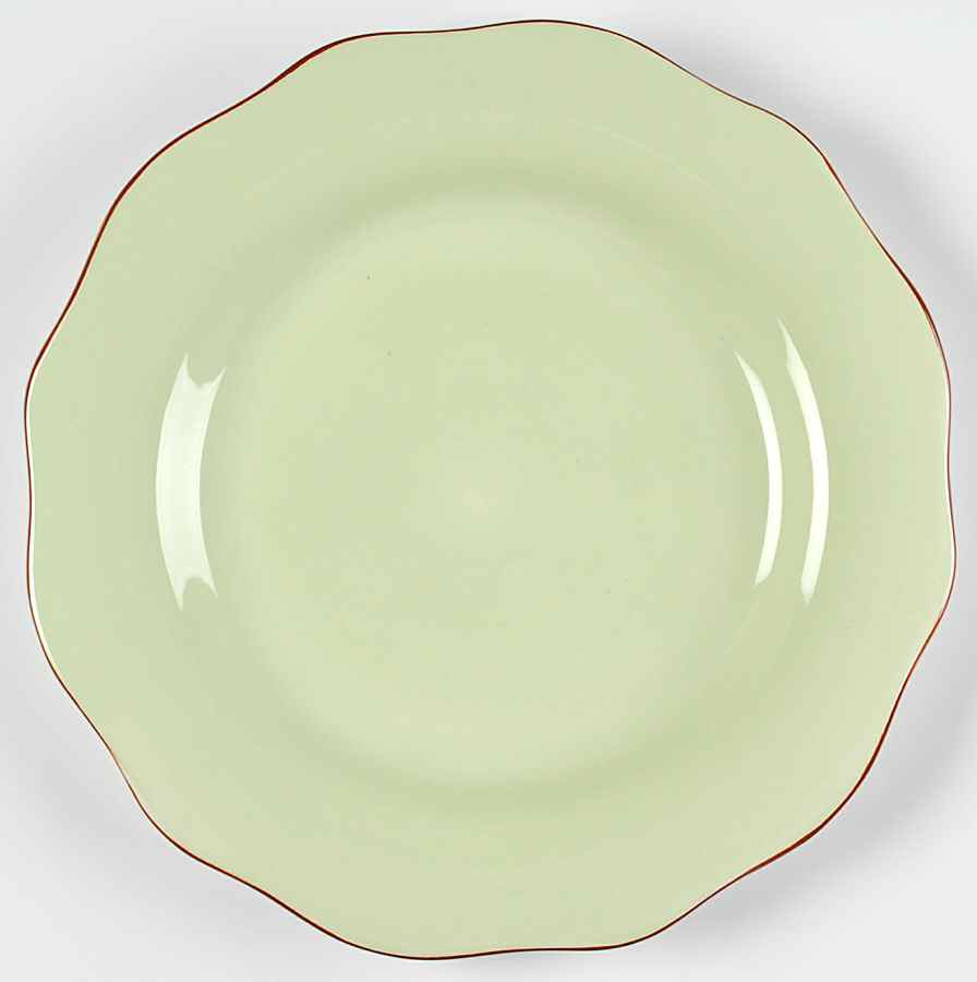 Dot Crazy Yellow and Green Dinner Plate by Paula Deen-1