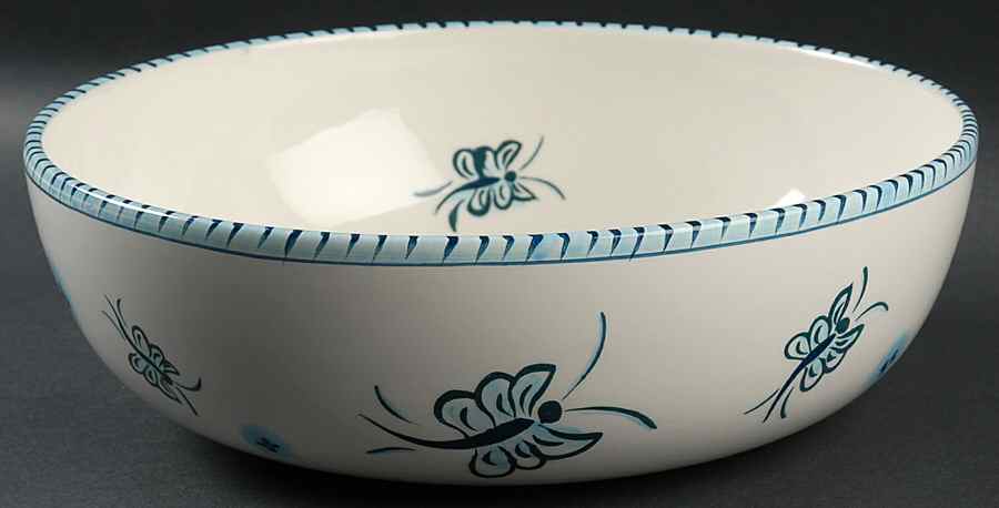 Simply Savannah 10" Round Serving Bowl by Paula Deen-1