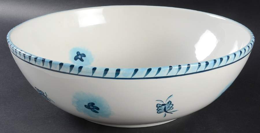 Simply Savannah 14" Round Serving Bowl by Paula Deen-1