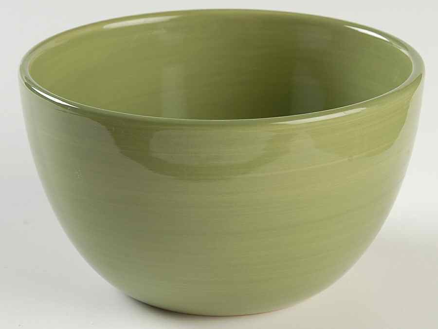 Essential Colours Green Soup/Cereal Bowl by Pier 1-1