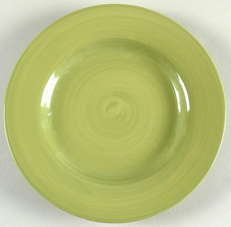 Essential Colours Green Salad/Dessert Plate by Pier 1-1