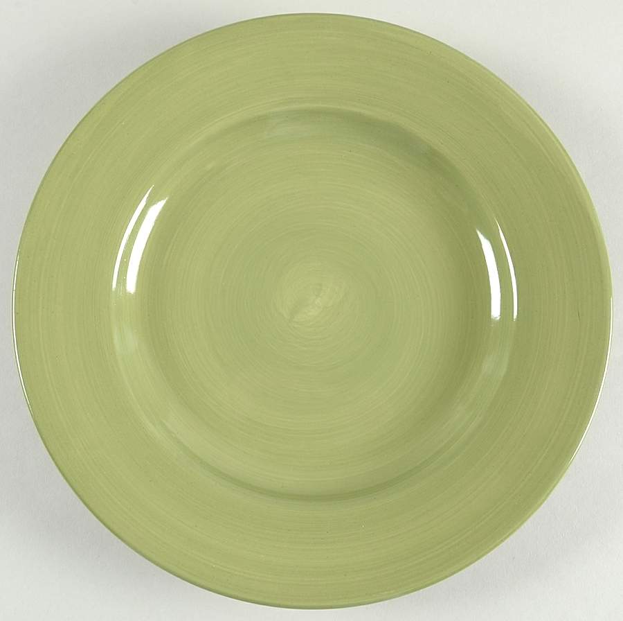 Essential Colours Green Dinner Plate by Pier 1-1