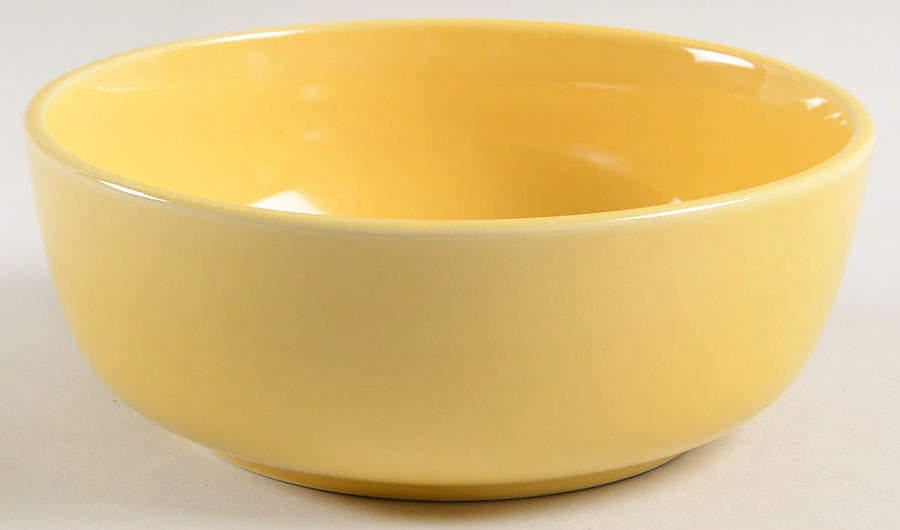 Essential Colours Yellow Soup/Cereal Bowl by Pier 1-1