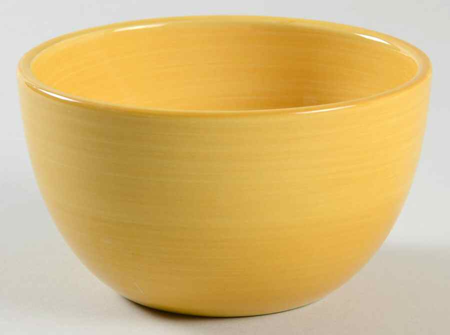 Essential Colours Yellow Fruit/Dessert (Sauce) Bowl by Pier 1-1