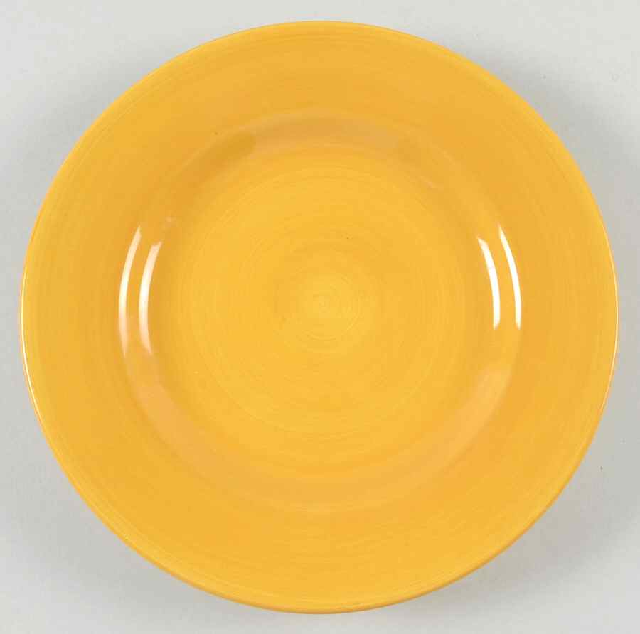 Essential Colours Yellow Salad/Dessert Plate by Pier 1-1