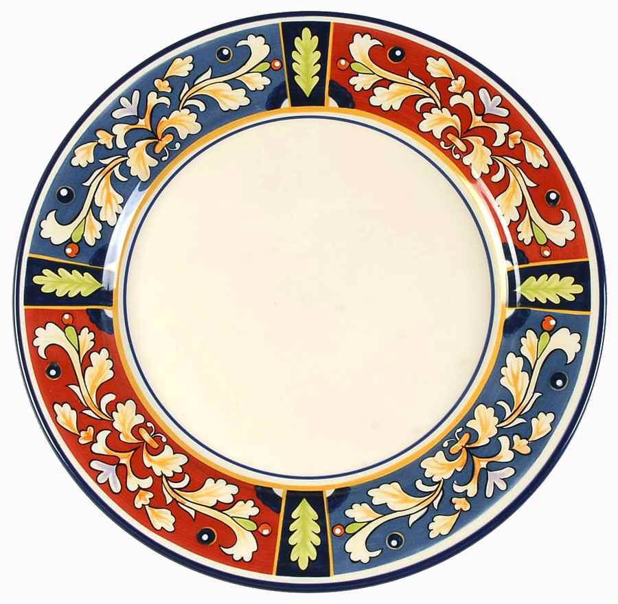 Della Ceramiche Dinner Plate by Pier 1-1