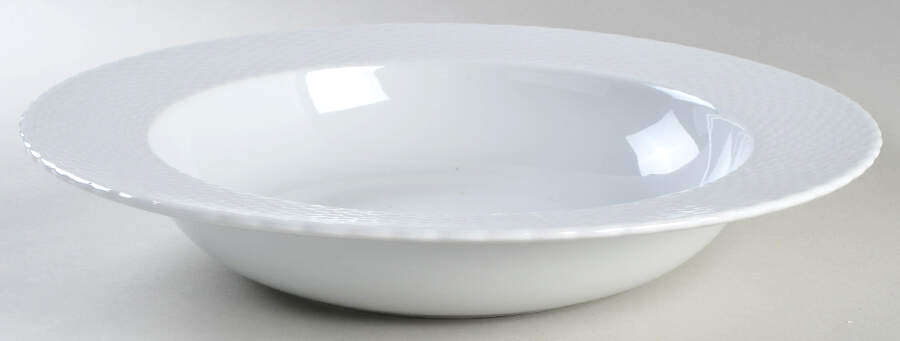Basketweave 15" Pasta Serving Bowl by Pillivuyt-1