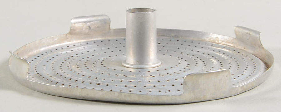 Flameware Metal Strainer Bottom for Percolator Glass Basket by Pyrex-1