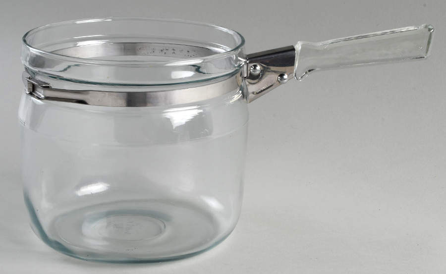 Flameware Double Boiler No Insert and No Lid by Pyrex-1