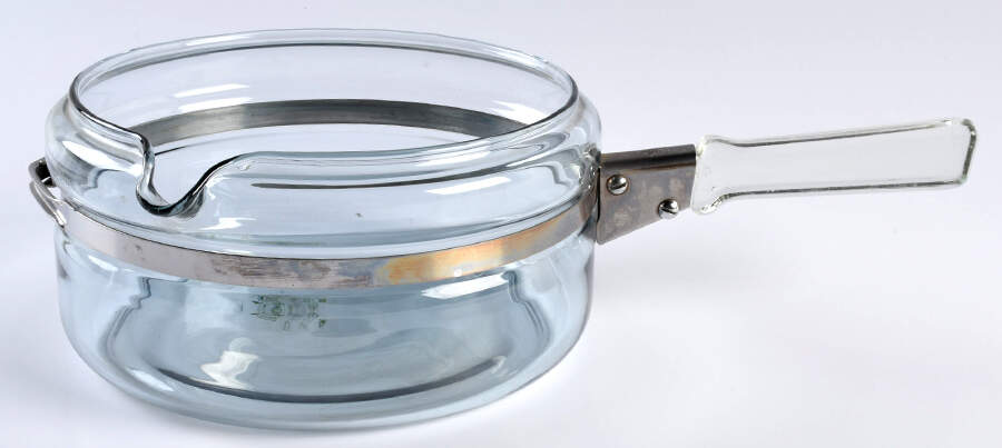 Flameware 2qt Saucepan No Lid by Pyrex-1