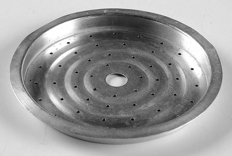 Flameware Metal Strainer Top for Percolator Glass Basket by Pyrex-1
