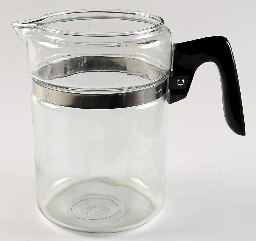 Flameware Percolator No Lid by Pyrex-1