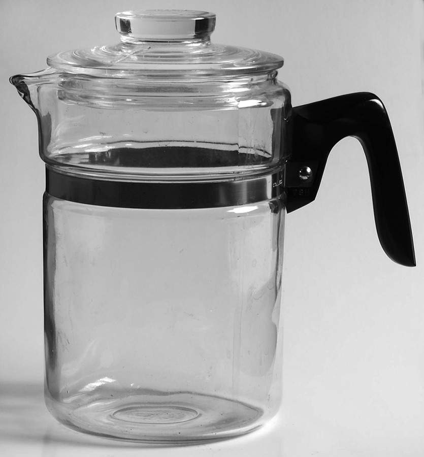 Flameware Percolator No Drip by Pyrex-1